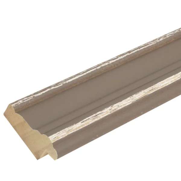 Holz Bilderrahmen Lilou 18x24 cm | Taupe | Normalglas (2 mm)