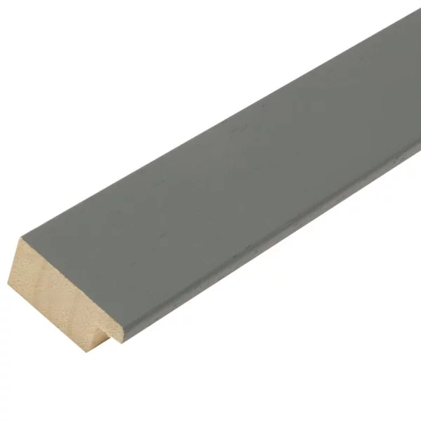 Cadre en bois Lotte 40x60 cm | gris | verre standard (2 mm)