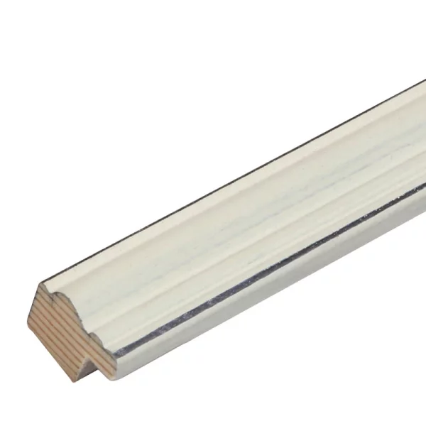Cadre en bois Sambre 10x15 cm | blanc | verre standard (2 mm)