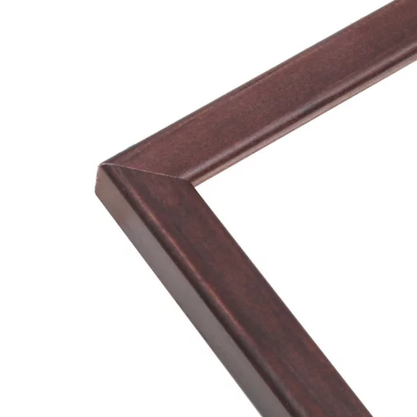 Cadre en bois Lola 9x13 cm | brun | verre standard (2 mm)