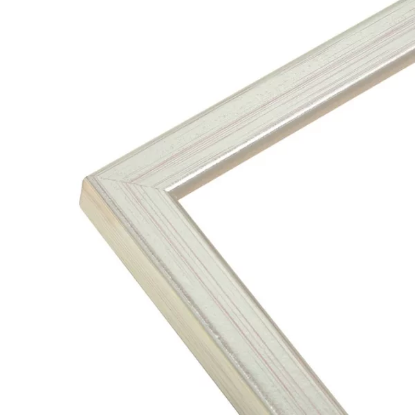 Cadre en bois Lola 9x13 cm | argent | verre standard (2 mm)