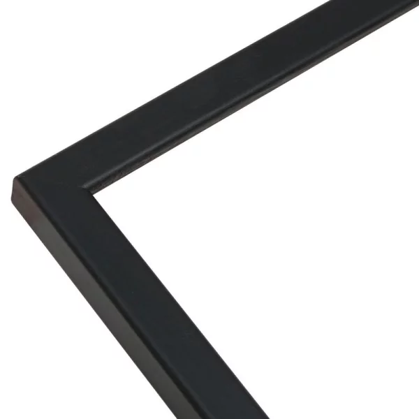 Cadre multi photos Lola pour 5 photos 10x15 cm | noir | verre standard (2 mm)