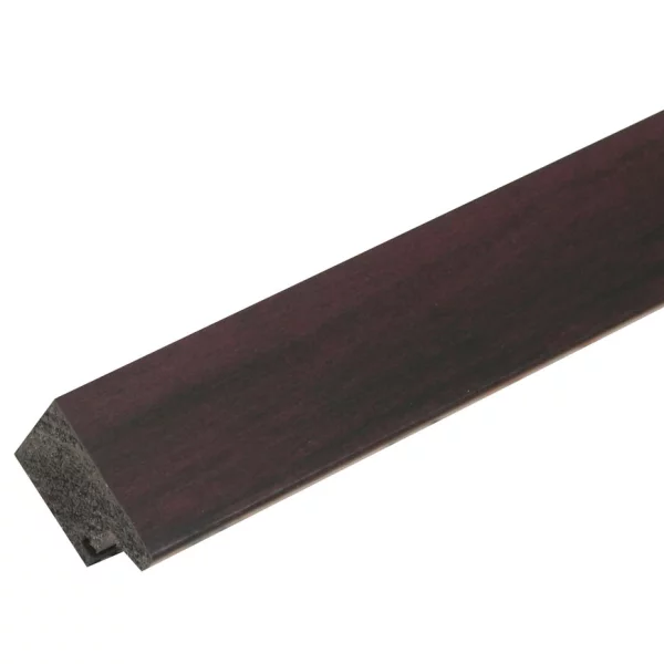 Kunststoff Bilderrahmen Lucas 20x30 cm | Mahagoni | Normalglas (2 mm)