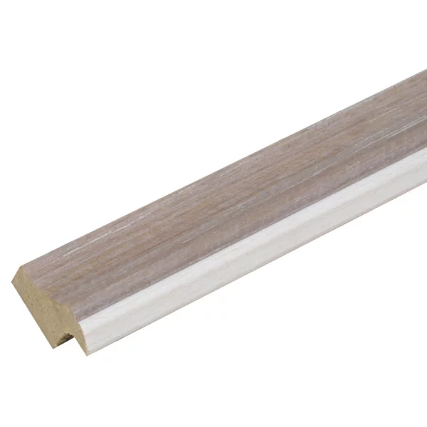 Kunststoff Bilderrahmen Olaf 18x24 cm | Beige | Normalglas (2 mm)
