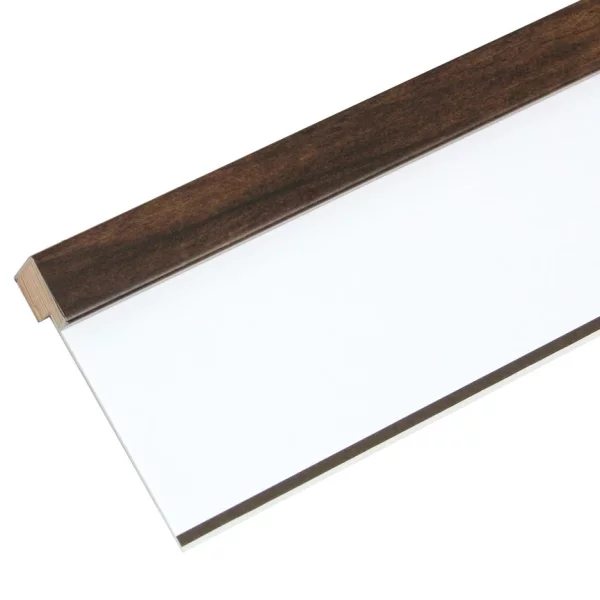 Cadre en bois David avec passe-partout 15x20 cm (10x15 cm) | brun | verre standard (2 mm)