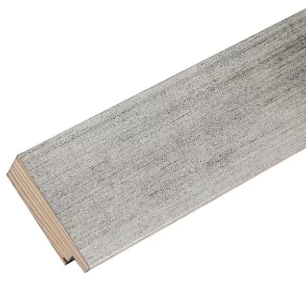 Cadre en bois Heibaart 13x18 cm | argent | verre standard (2 mm)