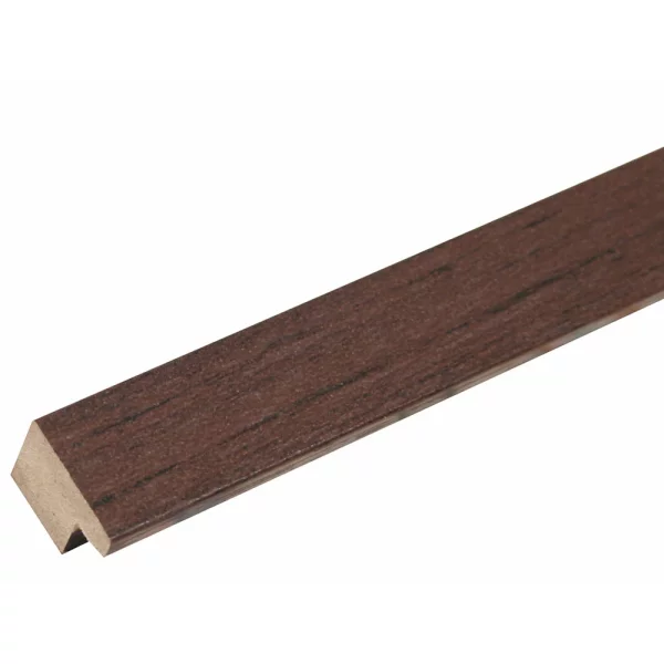 Holz Bilderrahmen Gregor 20x30 cm | Dunkelbraun | Normalglas (2 mm)