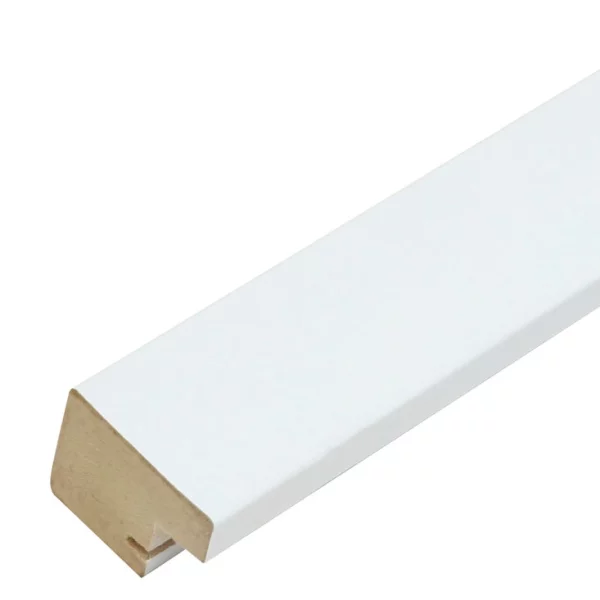 Cadre en bois Bernard 10x15 cm | blanc | verre standard (2 mm)