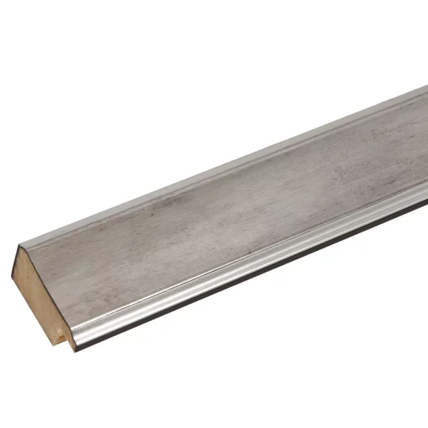 Cadre en bois Deinze 24x30 cm | argent | verre standard (2 mm)