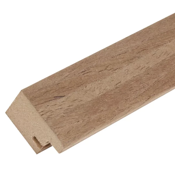 Holz Bilderrahmen Tina 24x30 cm | Braun-Grau | Normalglas (2 mm)