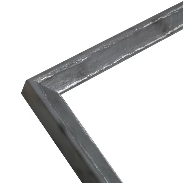 Kunststoff Bilderrahmen Amel 18x24 cm | grau | Normalglas (2 mm)