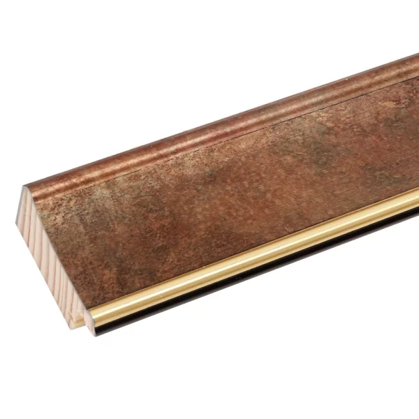 Holz Bilderrahmen Nete 13x18 cm | Gold | Normalglas (2 mm)