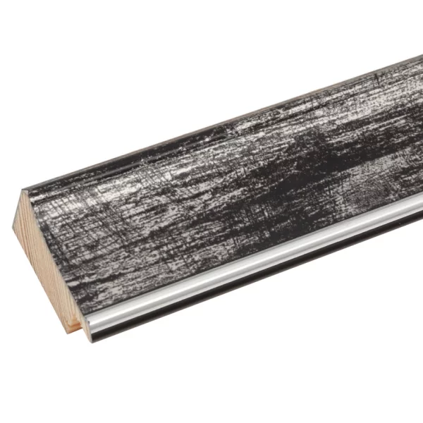 Cadre en bois Nete 10x15 cm | noir | verre standard (2 mm)