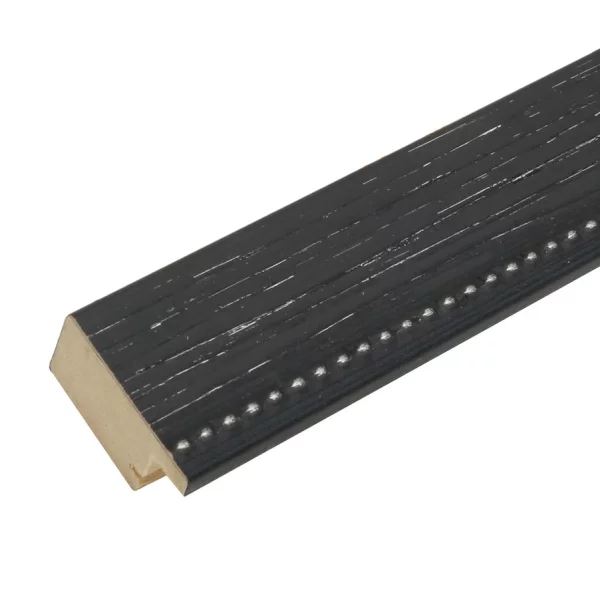 Cadre en bois Edgar 30x40 cm | noir | verre standard (2 mm)