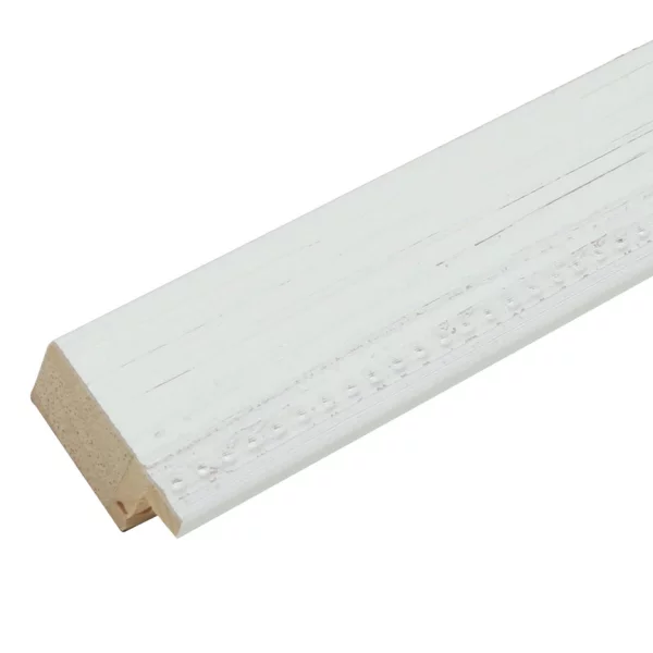 Cadre en bois Edgar 30x40 cm | blanc | verre standard (2 mm)