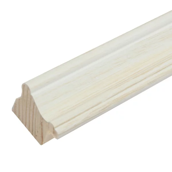 Holz Bilderrahmen Werner 13x18 cm | Weiß | Normalglas (2 mm)