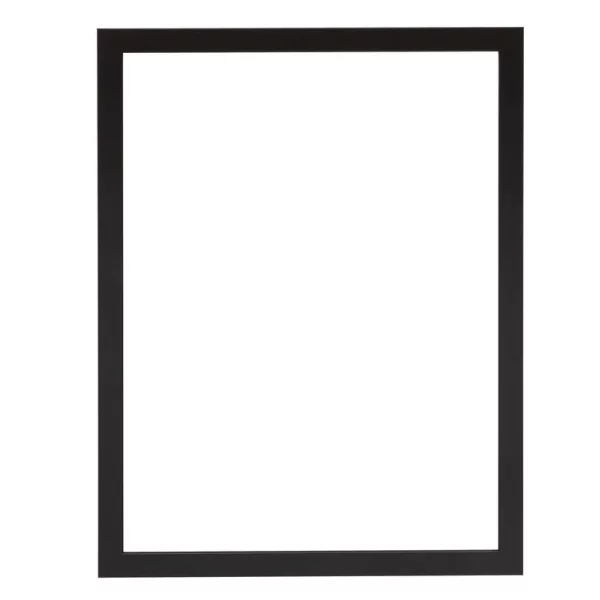Cadre pour toile sur châssis 30x40 cm | noir | cadre vide (sans verre ni panneau arrière)