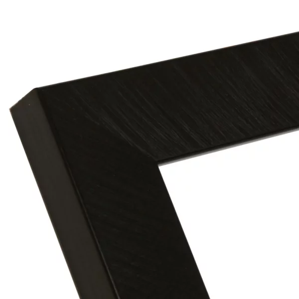 Kunststoff Bilderrahmen Ella 24x30 cm | schwarz | Normalglas (2 mm)