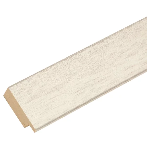 Cadre en bois Malmedy 10x15 cm | blanc | verre standard (2 mm)