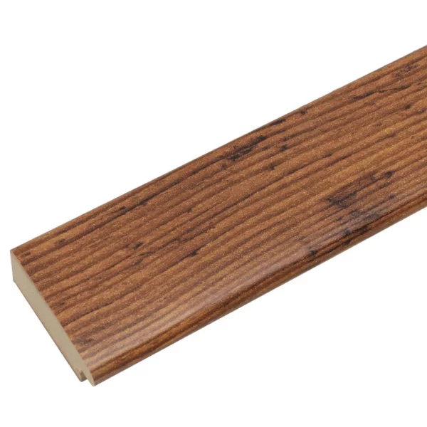 Cadre en bois Nathan 30x45 cm | marron veiné | verre standard (2 mm)
