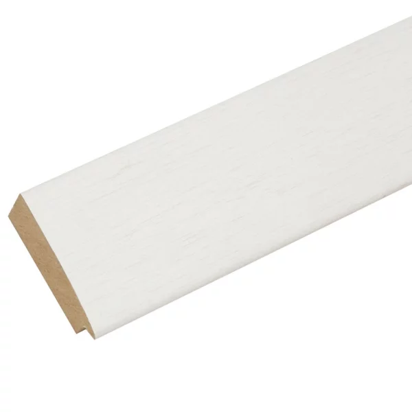 Cadre en bois Nathan 10x15 cm | blanc | verre standard (2 mm)