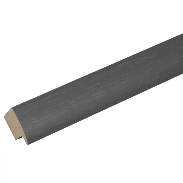 Holz Bilderrahmen Olivia 10x15 cm | Grau | Normalglas (2 mm)