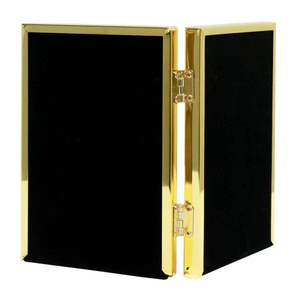 Cadre double Catherine 10x15 cm | or | verre standard (2 mm)