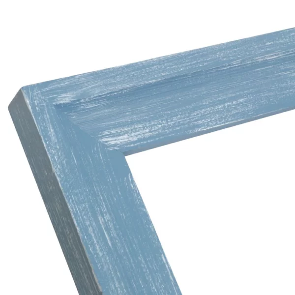 Cadre en bois Alba 10x15 cm | bleu | verre standard (2 mm)