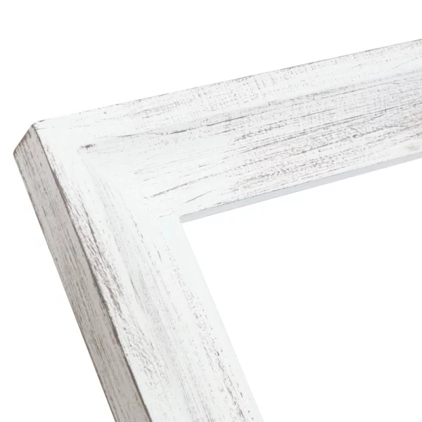 Cadre en bois Alba 10x15 cm | blanc | verre standard (2 mm)