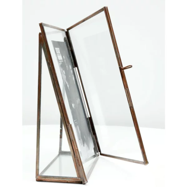 Glas-Fotorahmen Charles 20x30 cm | kupfer-transparent | Normalglas (2 mm)