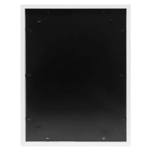 Cadre multi photos design pour 6 photos au look moderne 2x12x12 cm,2x12x17 cm, 2x15x15 cm | blanc | verre standard (2 mm)