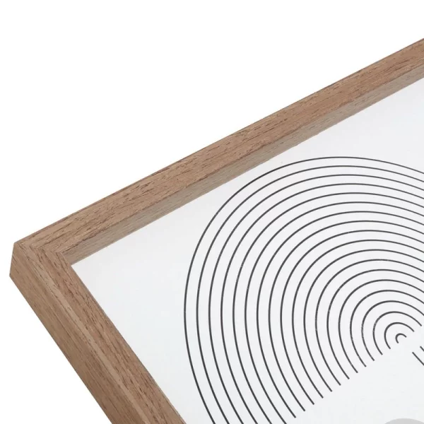 Cadre en bois (MDF) Elias 10x15 cm | brun | verre standard (2 mm)