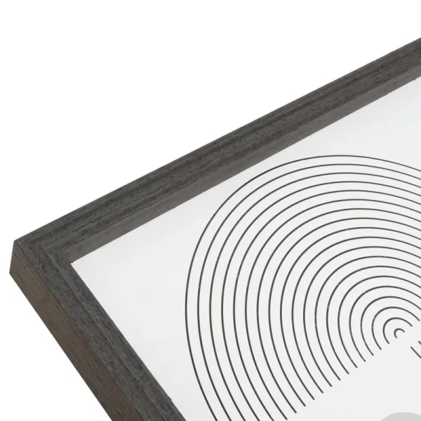 Cadre en bois (MDF) Elias 10x15 cm | gris foncé | verre standard (2 mm)