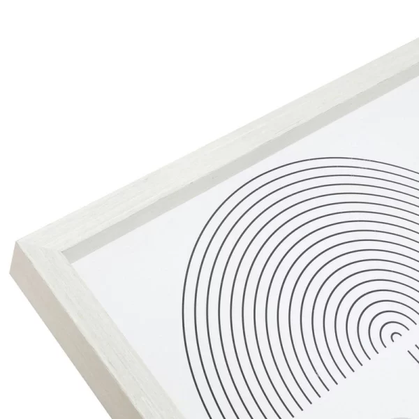 Cadre en bois (MDF) Elias 10x15 cm | blanc | verre standard (2 mm)