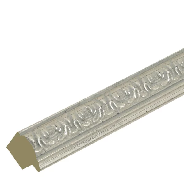 Cadre en plastique Rooien 13x18 cm | argent | verre standard (2 mm)