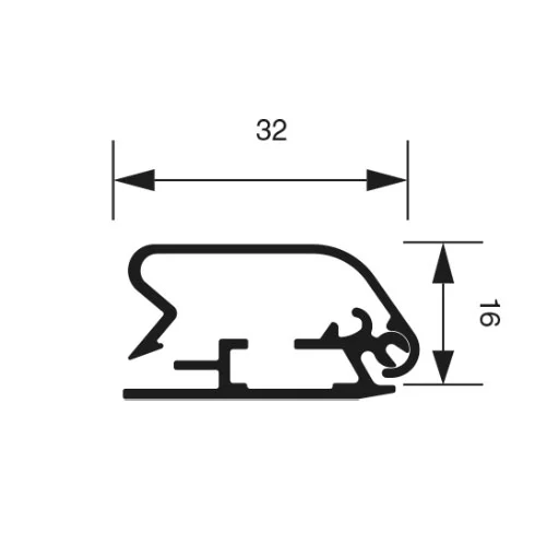 Stoepbord Standaard 32 mm 