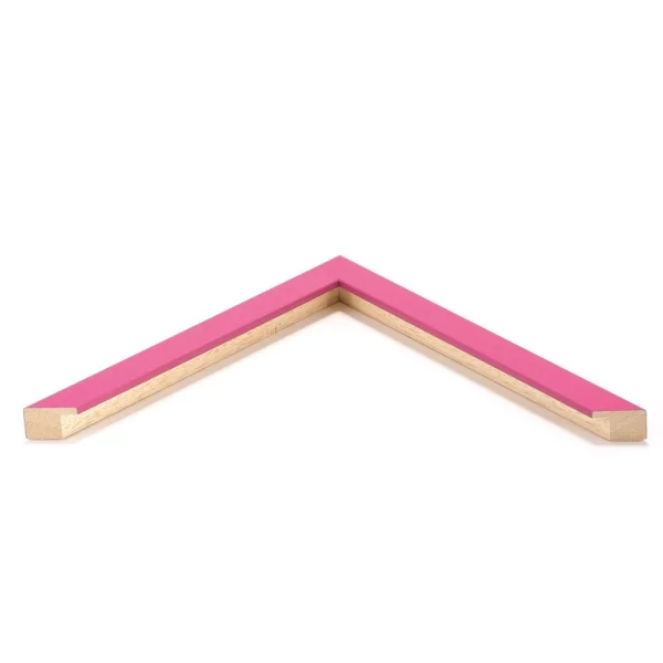 Cadre en bois Bentley 9x13 cm | rose | verre standard (2 mm)