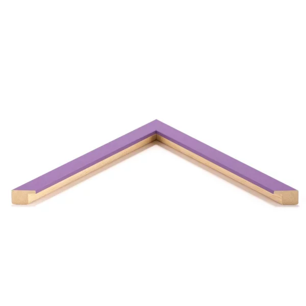 Cornice in legno Bentley 28x35 cm | viola | Vetro standard (2 mm)