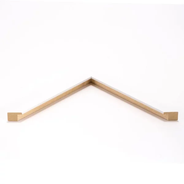 Cadre en bois Bentley 9x13 cm | blanc | verre standard (2 mm)