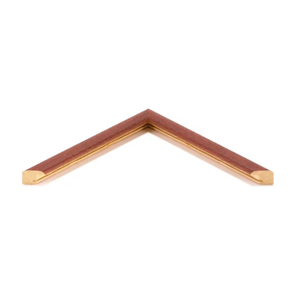 Holz Bilderrahmen Bayswater 10x10 cm | Braun | Normalglas (2 mm)