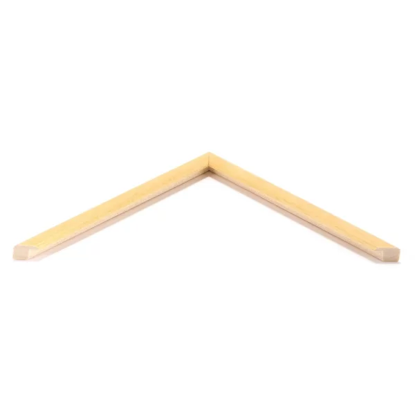 Cadre en bois sur mesure Bond naturel | verre standard (2 mm)