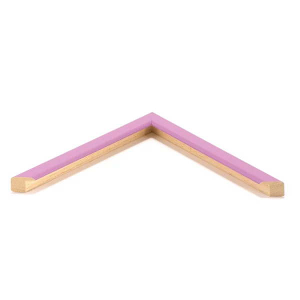 Cadre en bois sur mesure Mill Hill lilas brillant | verre standard (2 mm)