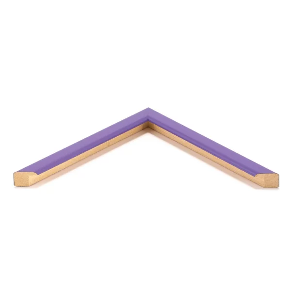 Cadre en bois sur mesure Mill Hill prune brillant | verre standard (2 mm)