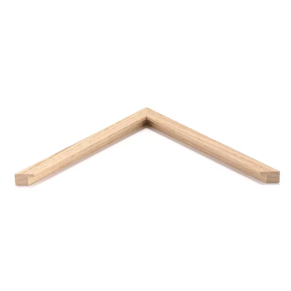 Holz Bilderrahmen Brixton 10x10 cm | Eiche | Normalglas (2 mm)
