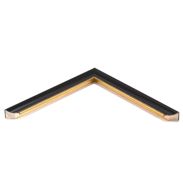 Cadre en bois Chalk Farm 21x29,7 cm (A4) | noir | verre standard (2 mm)