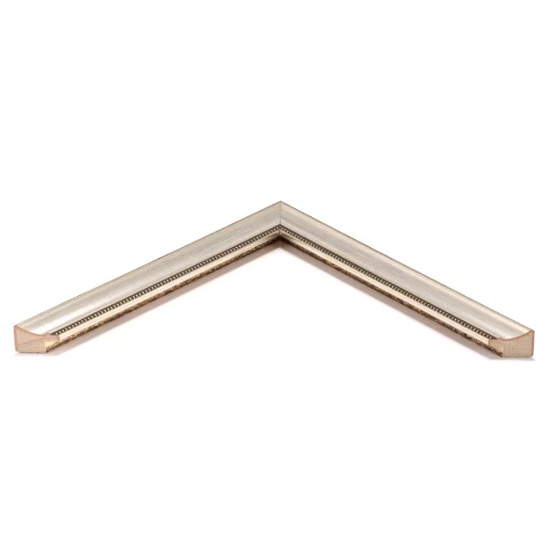 Cadre en bois Chalk Farm 21x29,7 cm (A4) | argent | verre standard (2 mm)