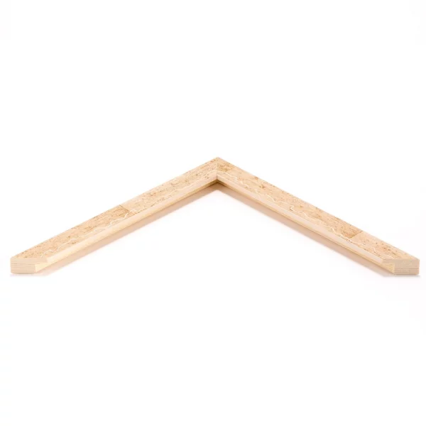 Holz Bilderrahmen Dagenham Heathway 10x10 cm | Beige | Normalglas (2 mm)
