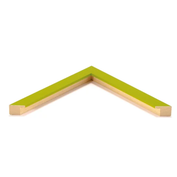 Cadre en bois Eastcote 9x13 cm | vert herbe | verre standard (2 mm)
