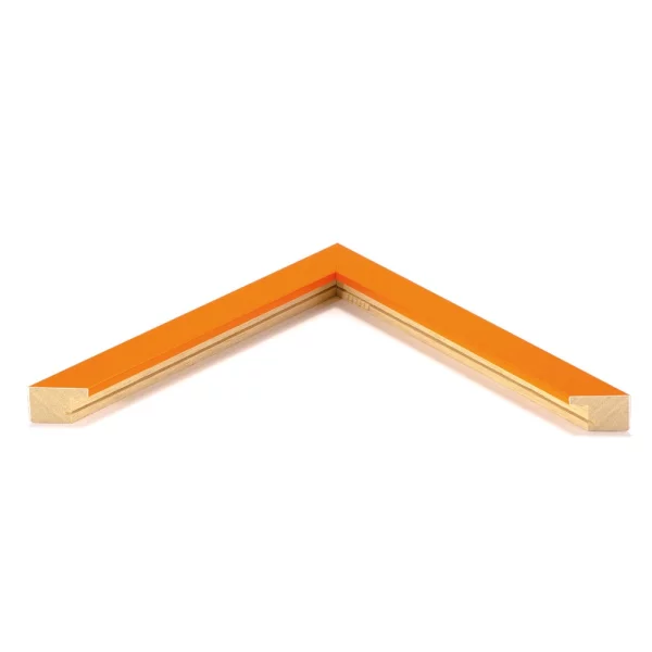 Cadre en bois Eastcote 9x13 cm | orange | verre standard (2 mm)