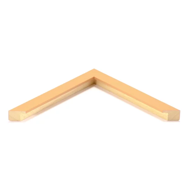 Cadre en bois sur mesure Eastcote beige | verre standard (2 mm)